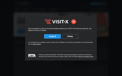 VISIT-X homepage screenshot