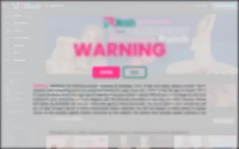 VR Hush homepage screenshot