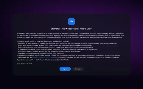 VRPorn homepage screenshot